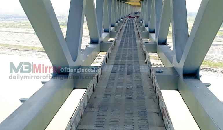 ৪ এপ্রিল পদ্মা সেতুতে চলবে ট্রেন