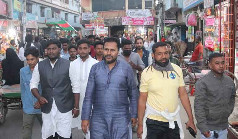 ভিপি নুর প্রতিমন্ত্রী হওয়ার খবরে কুষ্টিয়ায় আনন্দ মিশিল