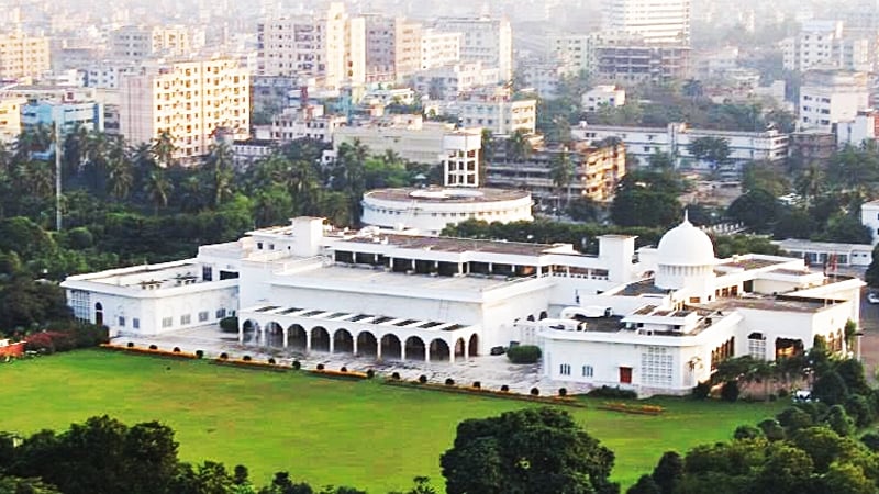 বঙ্গভবনে মির্জা ফখরুল ও জামায়াত আমিরসহ বেশ কয়েকজন নেতা