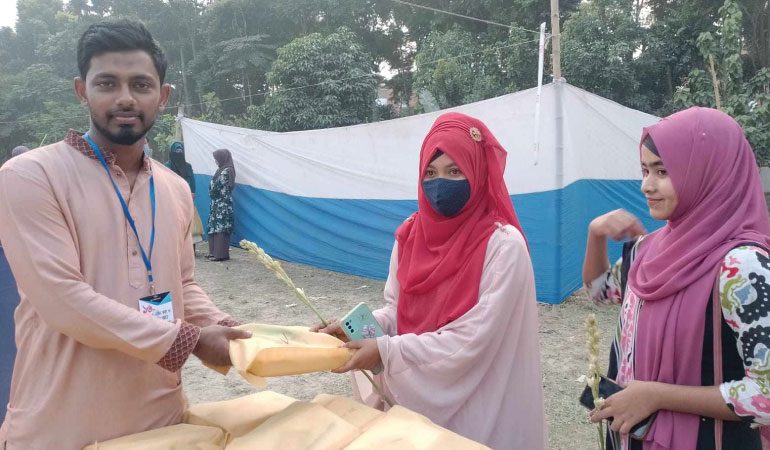 বেরোবিতে দাওয়া সোসাইটি'র নবীন বরণ