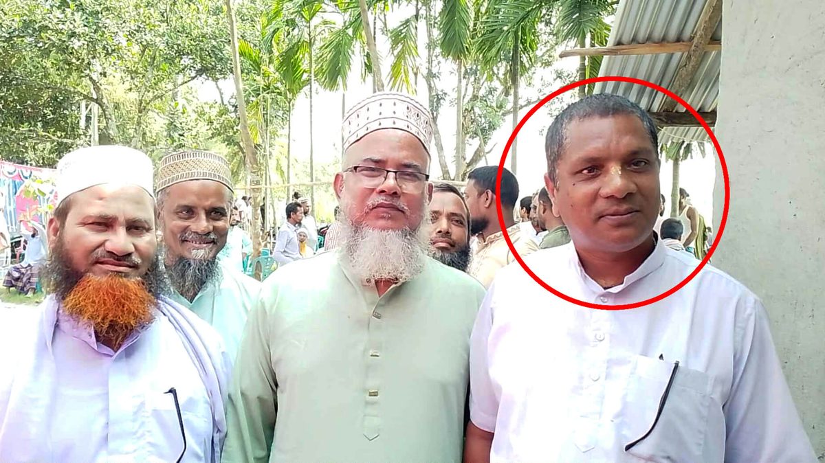 পঞ্চগড়ে জামায়াতের অমুসলিম শাখায় যোগ দিলেন হিন্দু পুরোহিত