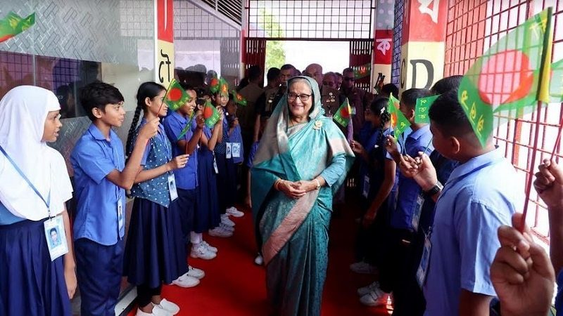 আমরা ও একদিন চাঁদে যাবো,প্রস্তুতি নাও: শিশুদের প্রতি প্রধানমন্ত্রী