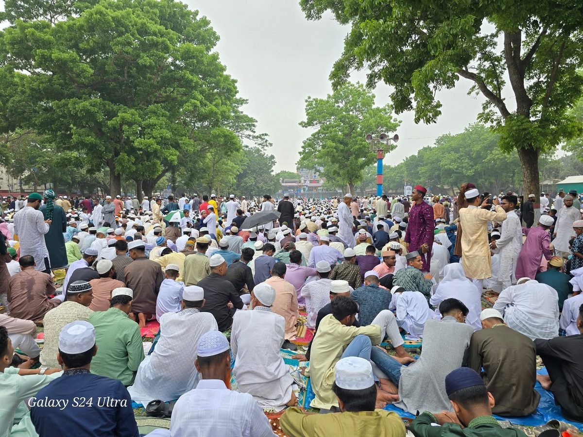 শোলাকিয়ায় ১৯৯তম ঈদুল ফিতরের জামাত সকাল ১০টায়
