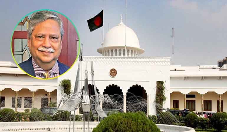 বঙ্গভবনে নবনির্বাচিত রাষ্ট্রপতি মো. সাহাবুদ্দিন