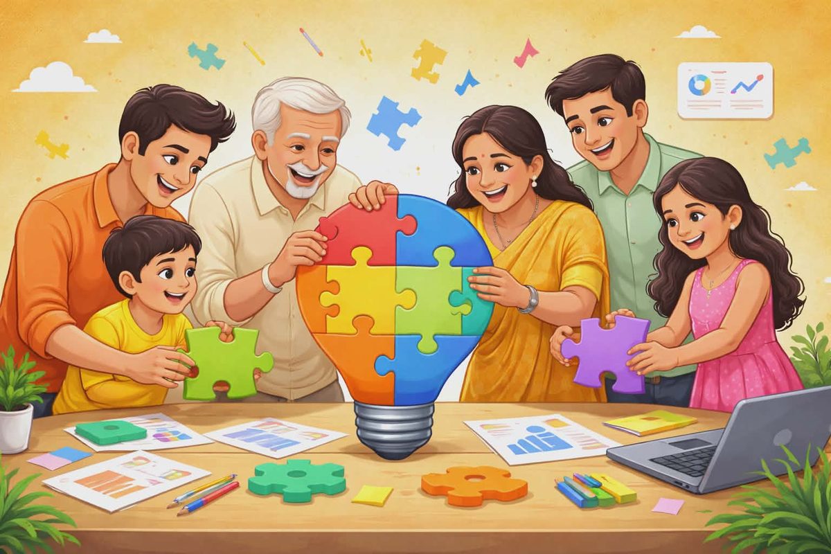 সমৃদ্ধ পারিবারিক বন্ধনের চাবিকাঠি টিম ওয়ার্ক