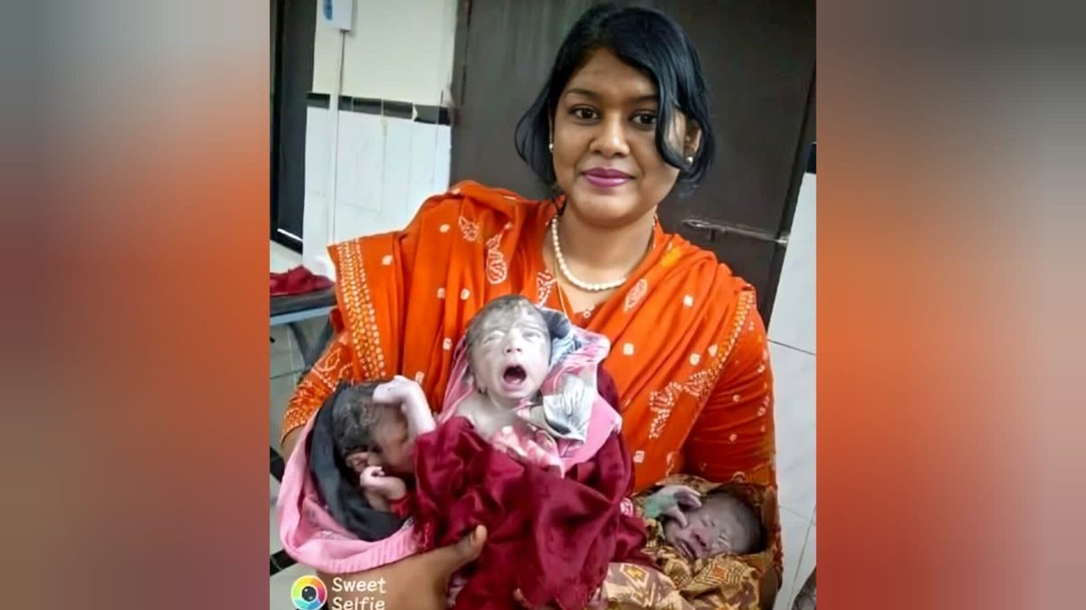 কুড়িগ্রামে একসঙ্গে তিন সন্তানের জন্ম দিলেন গৃহবধূ