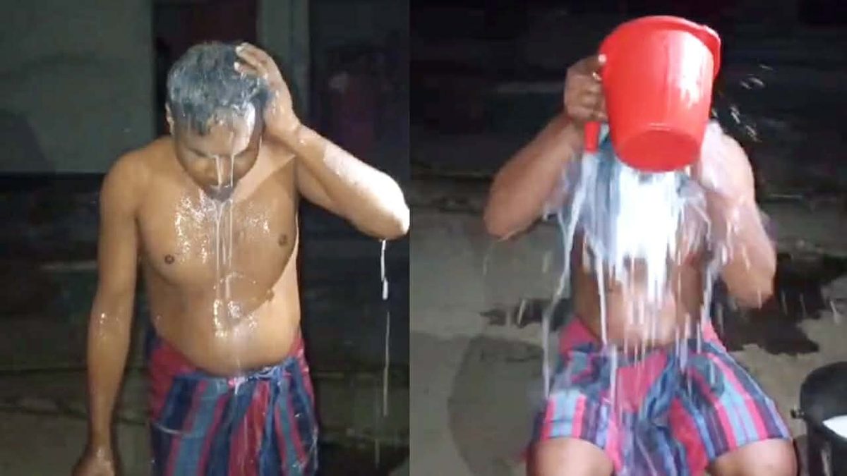 স্ত্রীকে তালাক দিয়ে ১১ কেজি দুধে গোসল, ভিডিও ভাইরাল