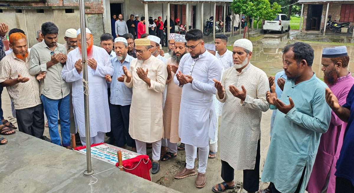 কুমারখালীতে মাদ্রাসার নতুন ভবন উদ্বোধন করলেন এমপি আফজাল হোসেন