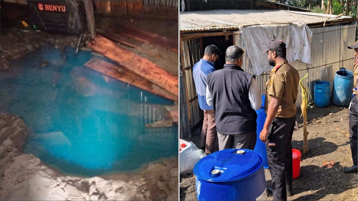 পাইপলাইনের ওপর ঘর তুলে অভিনব কায়দায় তেল চুরি, আটক ১