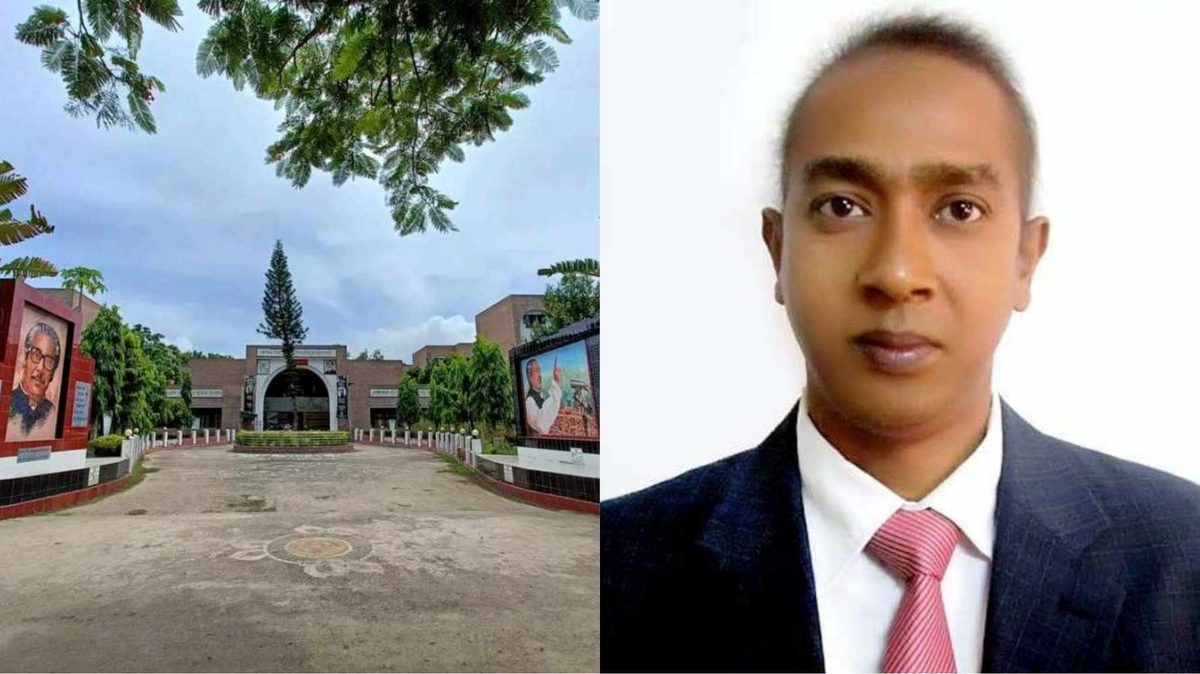 ইবির বঙ্গবন্ধু হলের নতুন প্রভোস্ট ড. শফিকুল