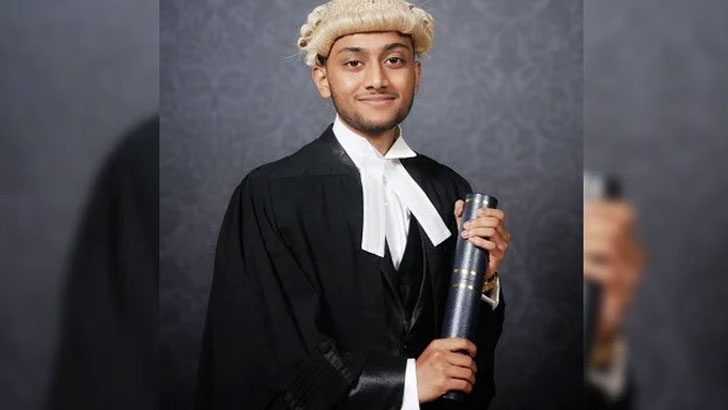 মাত্র ২১ বছর বয়সে ব্যারিস্টার হলেন বাংলাদেশি গোলাম মোর্শেদ