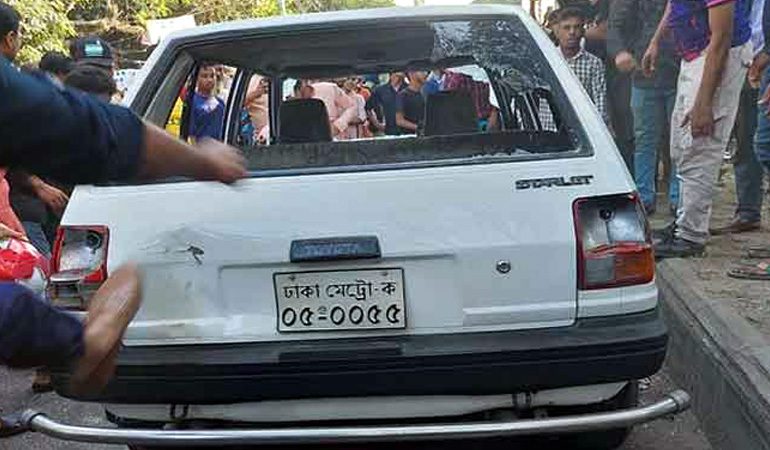 গাড়িচাপার পর নারীকে হিঁচড়ে নেওয়া সেই শিক্ষকের মৃত্যু