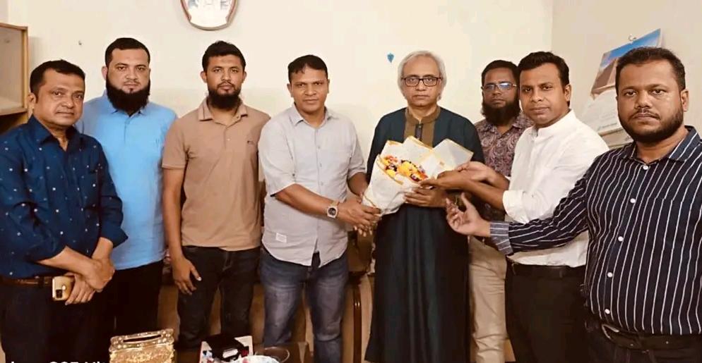 ঢাকাস্থ মীরসরাই জাতীয়তাবাদী ফোরামের সাথে প্রধানমন্ত্রীর স্পিচ রাইটারের সৌজন্য সাক্ষাৎ