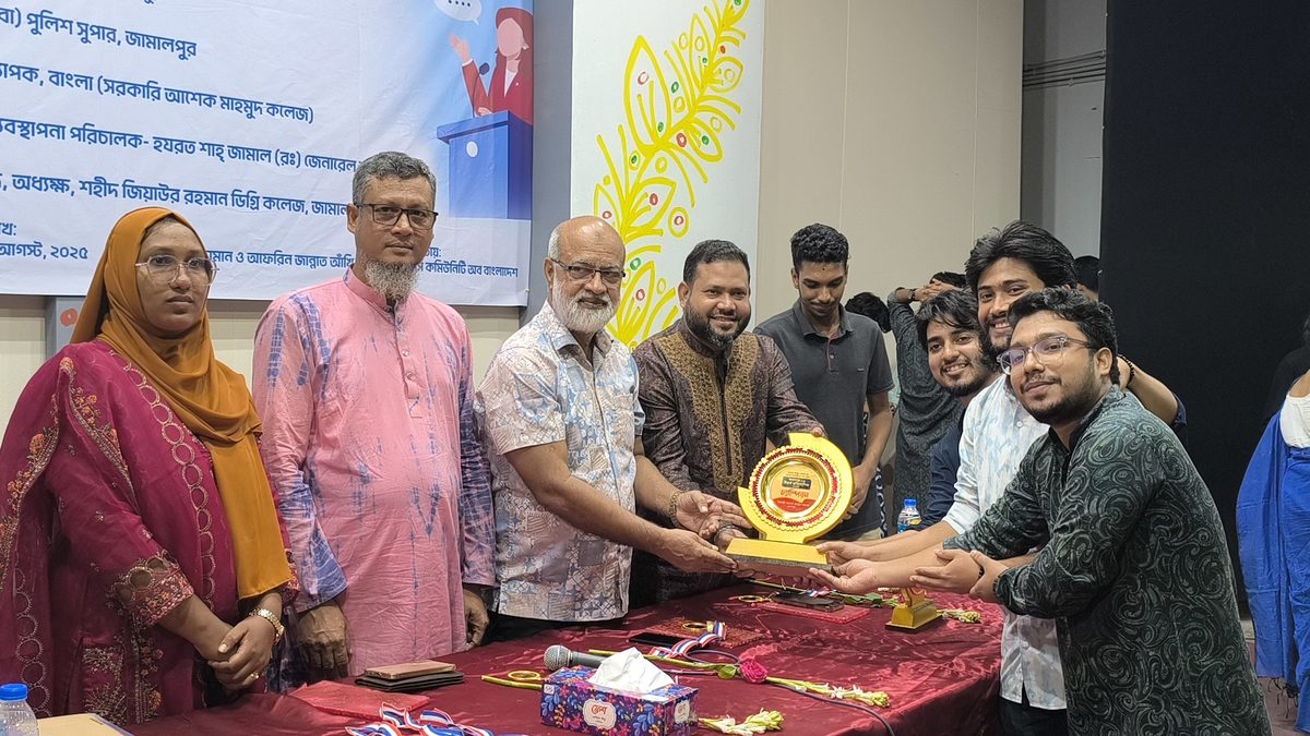 জামালপুরে সফলভাবে শেষ হল ২ দিনব্যাপী বিতর্ক উৎসব ১.০