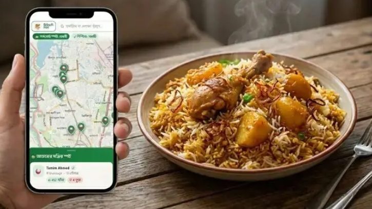 ইফতারে কোন মসজিদে বিরিয়ানি দিবে জানা যাবে অ্যাপের মাধ্যমে