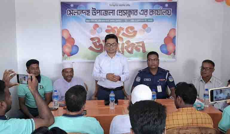 বর্ণাঢ্য আয়োজনে মেলান্দহে উপজেলা প্রেসক্লাবের নতুন কার্যালয় উদ্বোধন