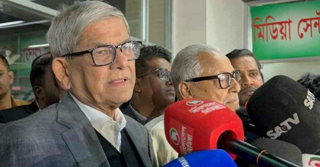 ভোটারদের বিকাশ নম্বর সংগ্রহ করছে জামায়াত: মির্জা ফখরুল