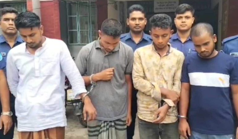 মানিকগঞ্জে স্কুলছাত্রীকে সংঘবদ্ধ ধর্ষণের অভিযোগ, গ্রেপ্তার চার