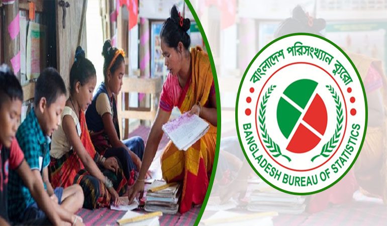 দেশে সাক্ষরতার হার ৭৪.৬৬ শতাংশ