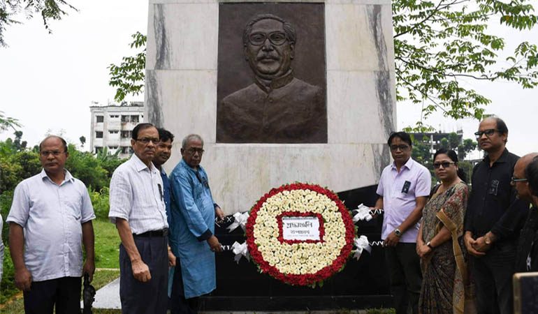 বেরোবিতে শোকাবহ আগস্ট উপলক্ষে মাসব্যাপী কর্মসূচির উদ্বোধন