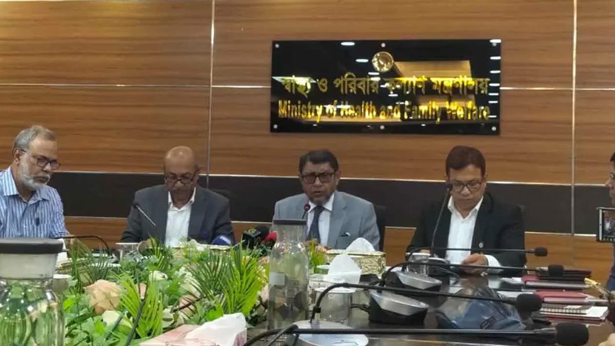 আদ-দ্বীন হাসপাতালের বিষয়ে পরিদর্শনের পর সিদ্ধান্ত : স্বাস্থ্যমন্ত্রী