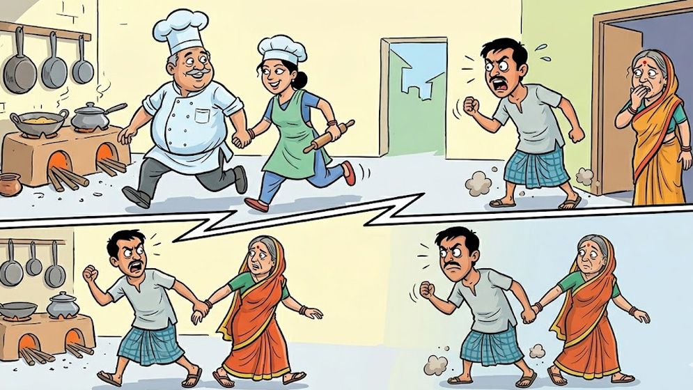 ‘ও আমার বউ নিয়ে গেছে, তাই আমি ওর বউ নিয়ে এসেছি’