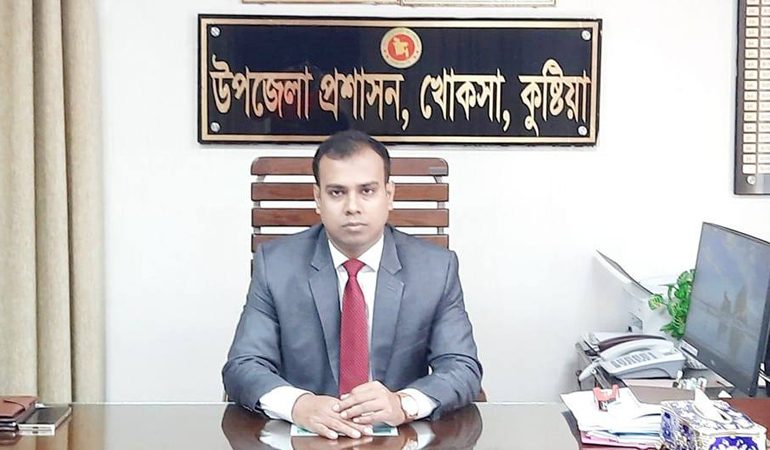 খোকসার ইউএনও'র মোবাইল নম্বর ক্লোন