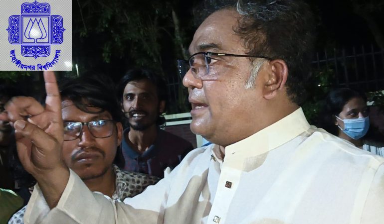 “বিশ্ববিদ্যালয়ের আবাসিক হলে রাজনীতি বন্ধ করার এখতিয়ার আইনত কোনো উপাচার্যের নেই”- জাবি উপাচার্য