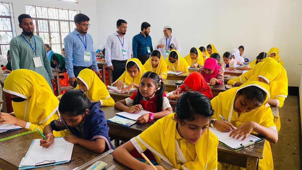 নোয়াখালী স্টুডেন্টস ওয়েলফেয়ার ফাউন্ডেশনের বৃত্তি পরীক্ষা অনুষ্ঠিত
