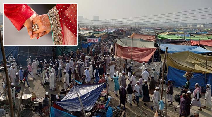 ইজতেমার মাঠে নগদ কাবিনে ৬৪ বিয়ে সম্পন্ন!
