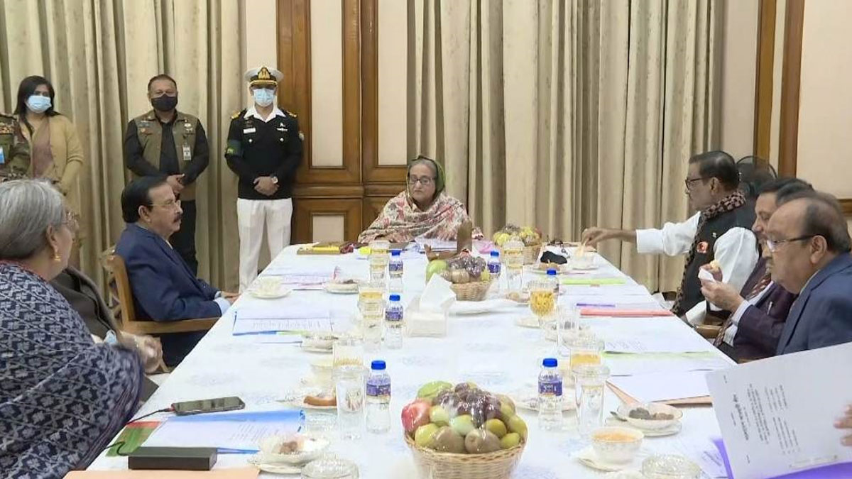 আওয়ামী লীগের সংসদীয় মনোনয়ন বোর্ডের সভা চলছে