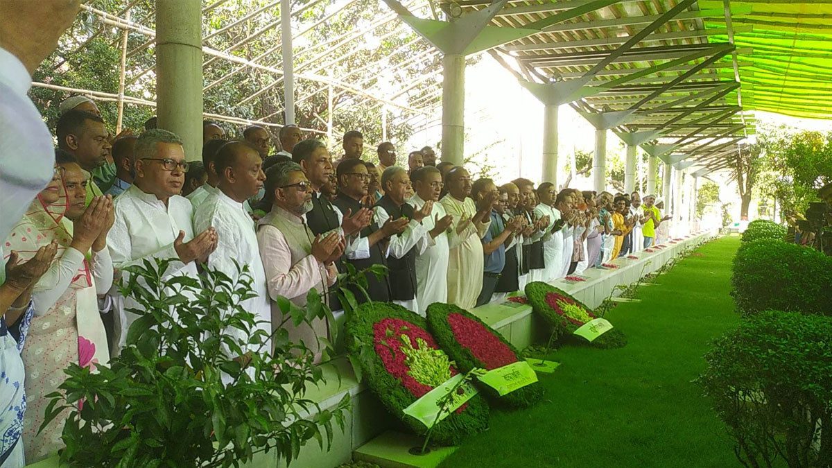 শহীদ শেখ জামালের জন্মদিনে আওয়ামী লীগের শ্রদ্ধা