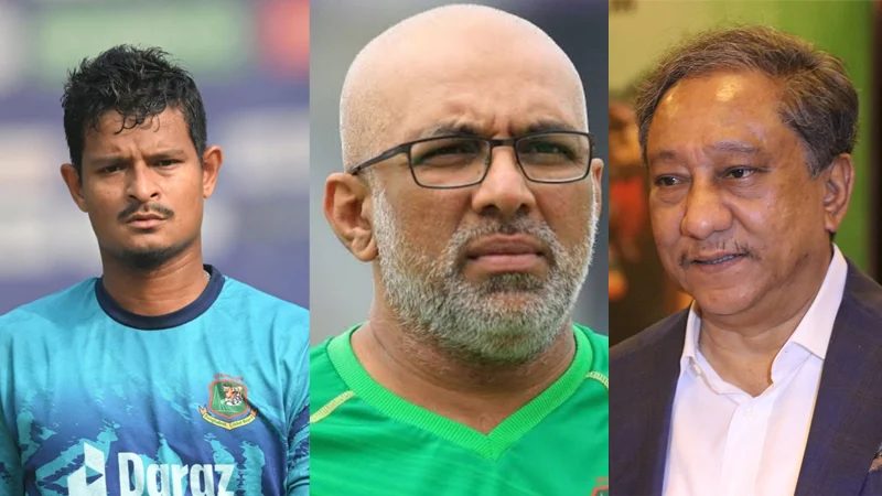 ক্রিকেটার নাসুমকে চড়: হাথুরুর ব্যবস্থা চেয়ে বিসিবিকে লিগ্যাল নোটিশ