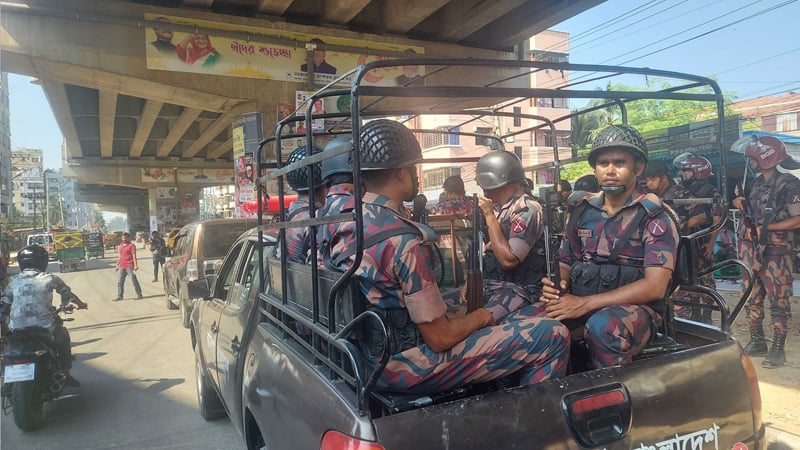 সারা দেশে ২২৯ প্লাটুন বিজিবি মোতায়েন