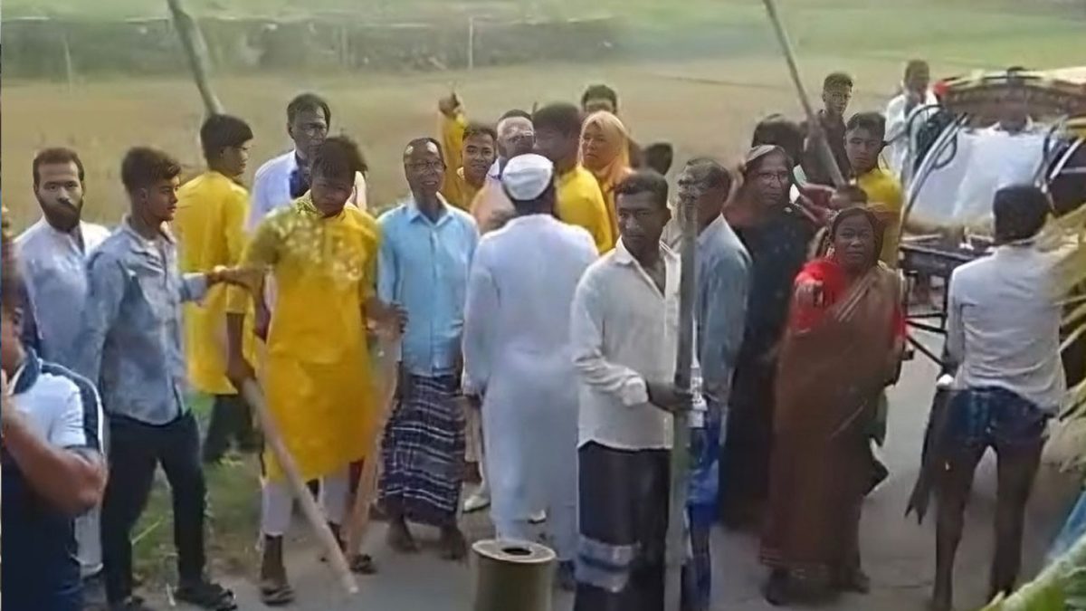 বিয়ে বাড়িতে মাংস কম দেওয়ায় সংঘর্ষ, বরসহ আহত ২৫