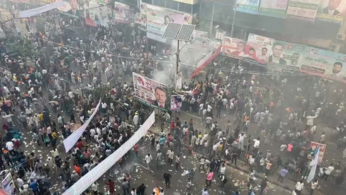 রণক্ষেত্র নয়াপল্টন, ছত্রভঙ্গ বিএনপির নেতা-কর্মীরা