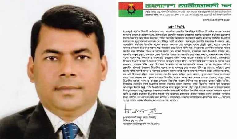 চুরির গরু দিয়ে ভূরিভোজ,বহিস্কৃত সেই নেতাকে দলে ফেরালো বিএনপি