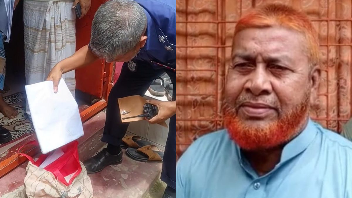 বিএনপি নেতার বাড়ির প্রধান ফটকে কাফনের কাপড়সহ হত্যার হুমকি-সংবলিত চিঠি