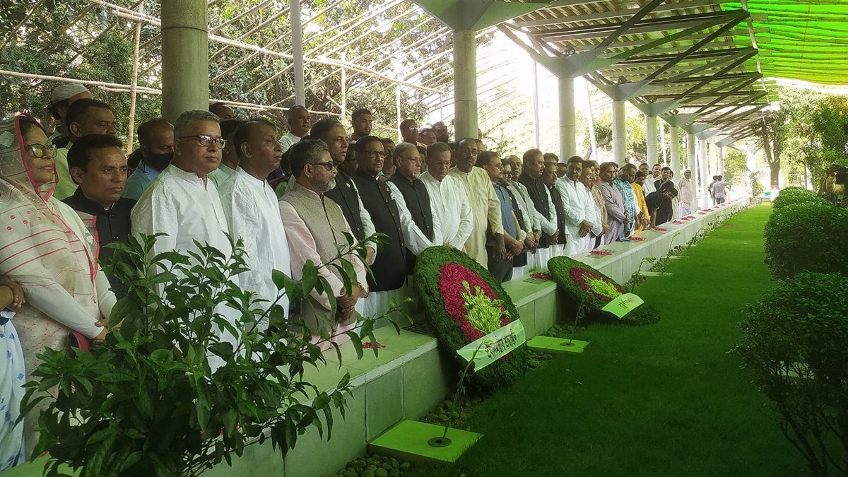 শেখ জামালের জন্মদিনে প্রধানমন্ত্রীর পক্ষে শ্রদ্ধা জ্ঞাপন