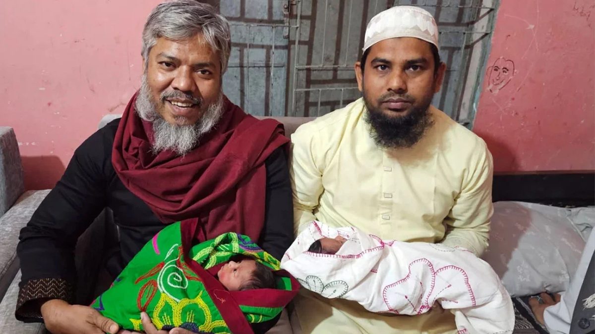 জামায়াত কর্মী যমজ সন্তানের নাম রাখলেন ওসমান ও হাদি