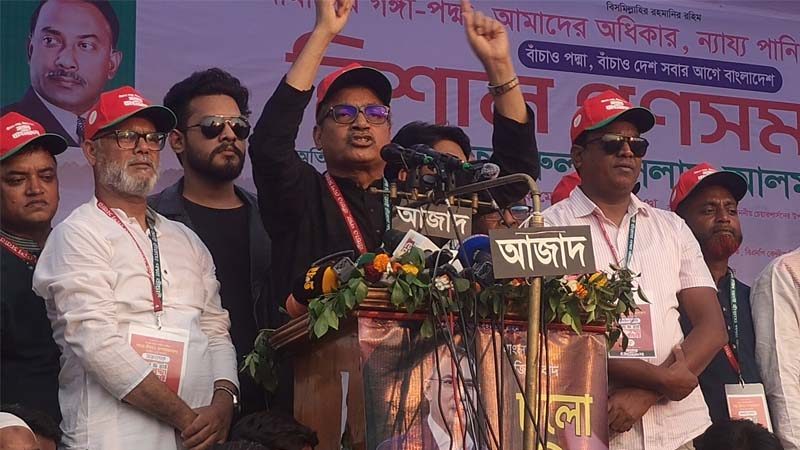 ‘জামায়াত একটি ভোটের জন্য বলছে হরি হরি হরি বোল, দাড়িপাল্লা টেনে তোল’