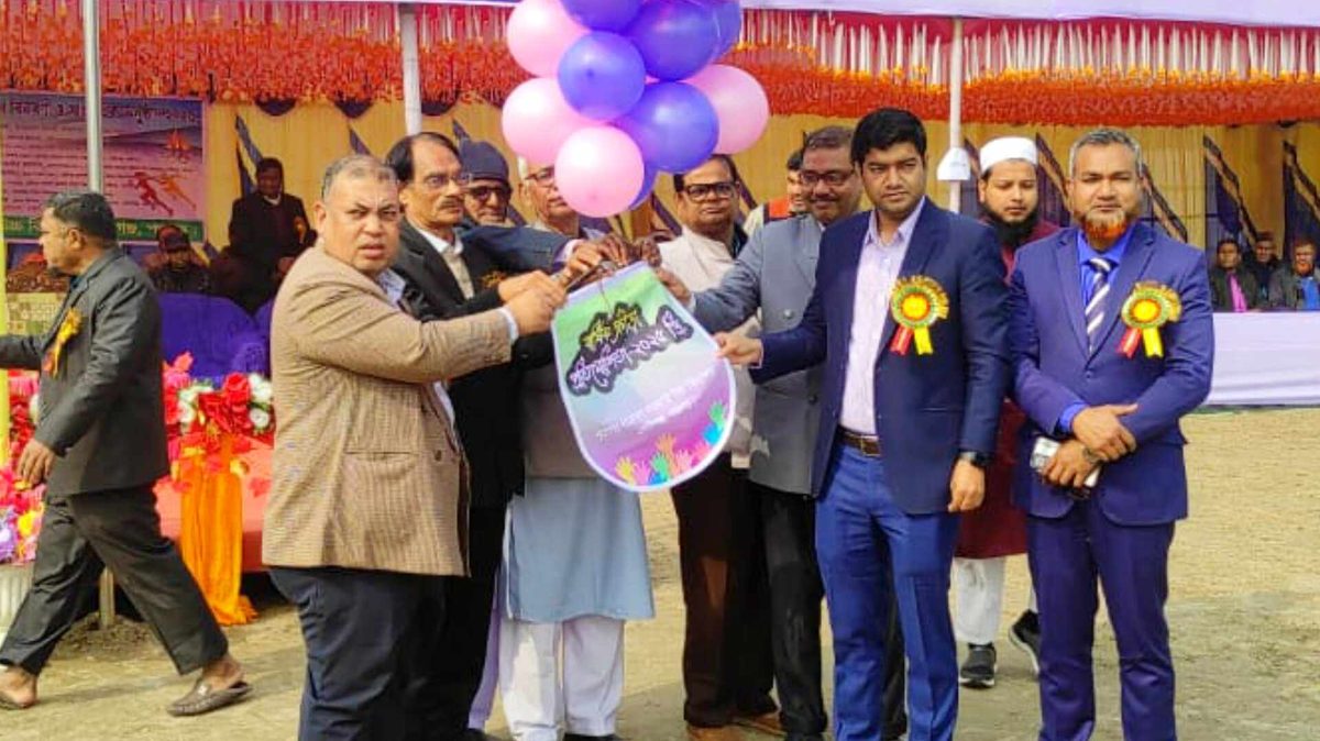 দেবীগঞ্জে নৃপেন্দ্র নারায়ণ সরকারি উচ্চ বিদ্যালয়ে বার্ষিক ক্রীড়া প্রতিযোগিতা অনুষ্ঠিত