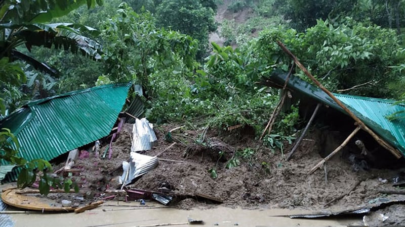 বান্দরবানে পাহাড় ধসের ৪ দিন পর নারীর মরদেহ উদ্ধার