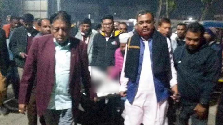 নৌকার মিছিলে এসে বৃদ্ধের মৃত্যু