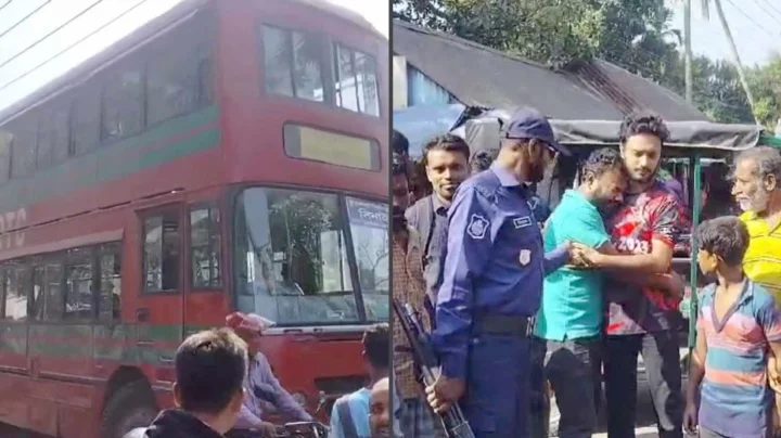 কুষ্টিয়ায় বাস চাপায় বাইসাইকেল আরোহী নিহত