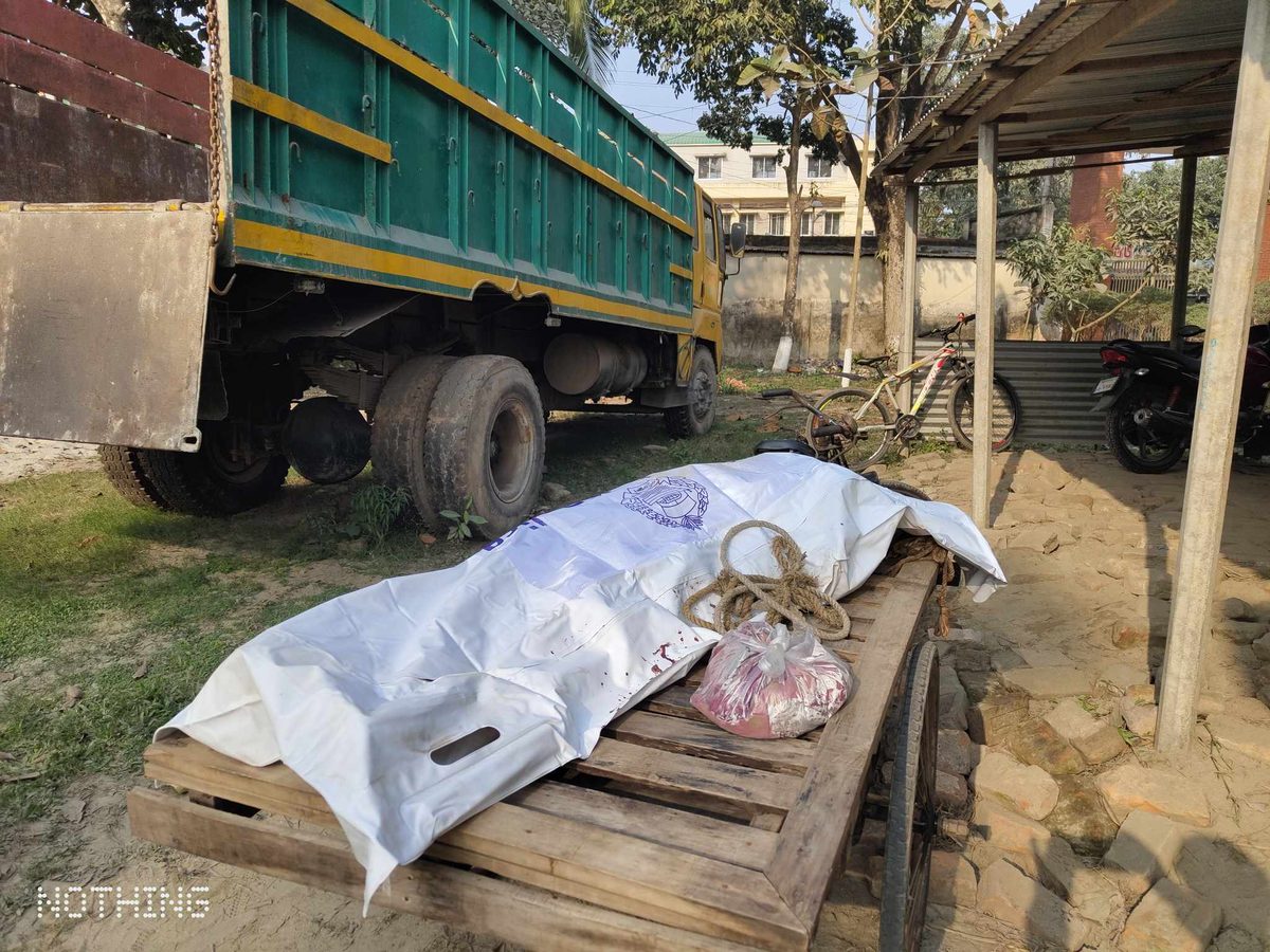 জামালপুরে মাহিন্দ্র গাড়ির চাপায় প্রান গেলো যুবকের