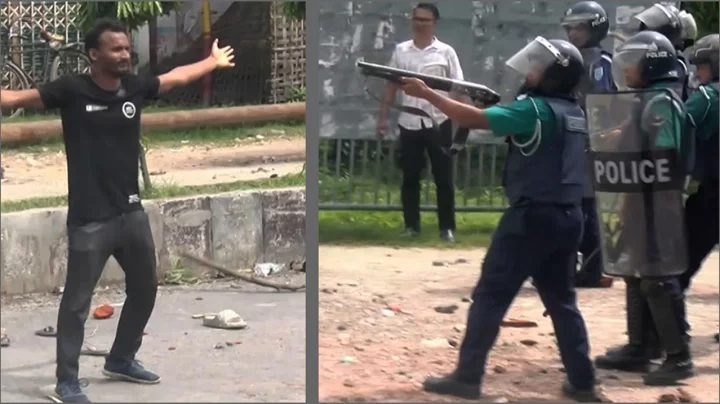আবু সাঈদের শরীরে শটগানের গুলির চিহ্ন, রক্তক্ষরণে মৃত্যু