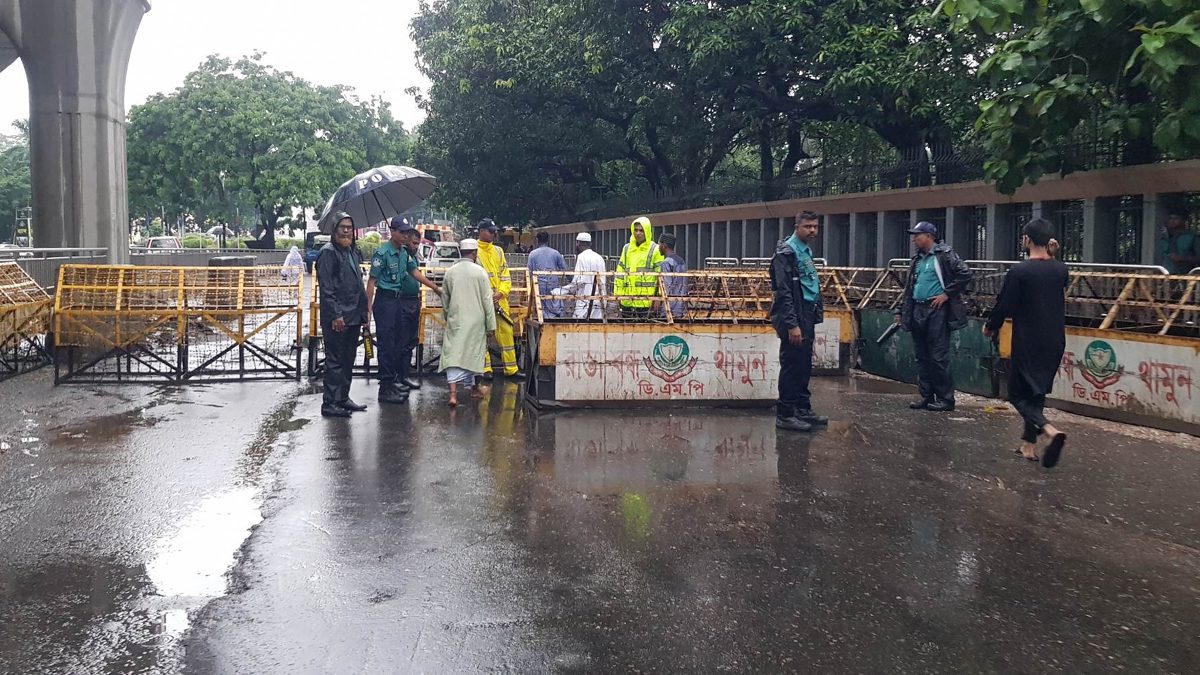 ঢাকায় ১৪০ মিমি বৃষ্টিপাত, সারাদিন অব্যাহত থাকার আভাস
