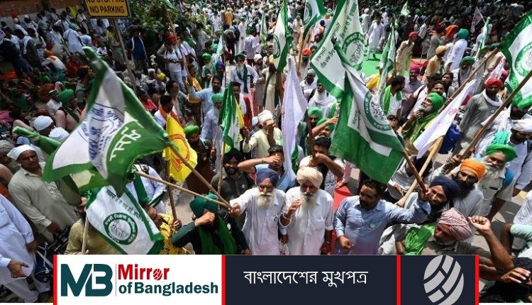 ভারতে আবারও আন্দোলন শুরু করেছেন কৃষকরা