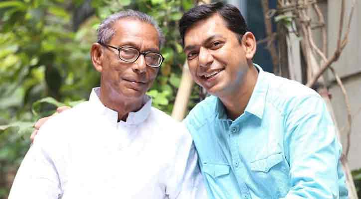 অভিনেতা চঞ্চল চৌধুরীর বাবা আর নেই